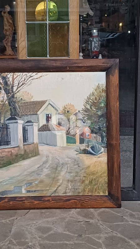 لوحة رسم زيتي اوروبية 3