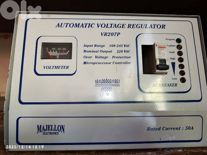 منظّم أوتوماتيكي. 0