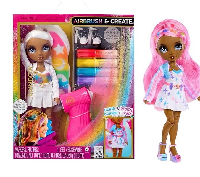 Rainbow High Air Brush & Create DIY Fashion Doll 2
