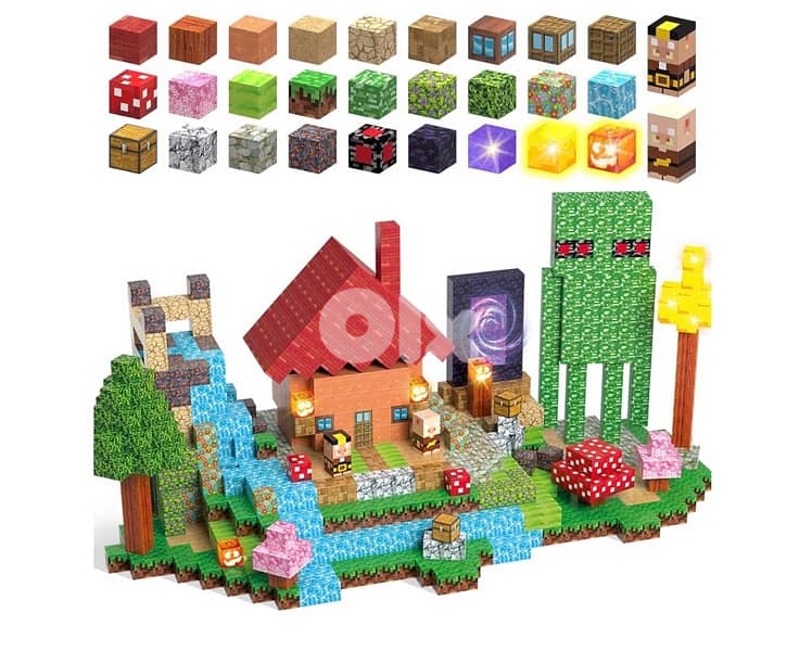 Magnetic Building Blocks, Magnetic Blocks 1