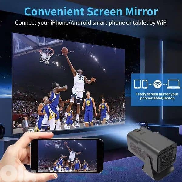 Projector 4k + Games Delivery Available! 3