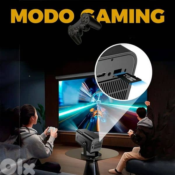 Projector 4k + Games Delivery Available! 8