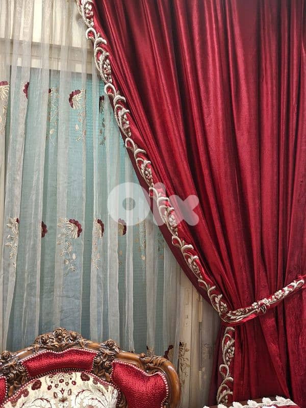 برداية عرض ٣ متر ارتفاع ٣ متر - فخمة جدا - نوعية ممتازة - ١٧٠ $ 1