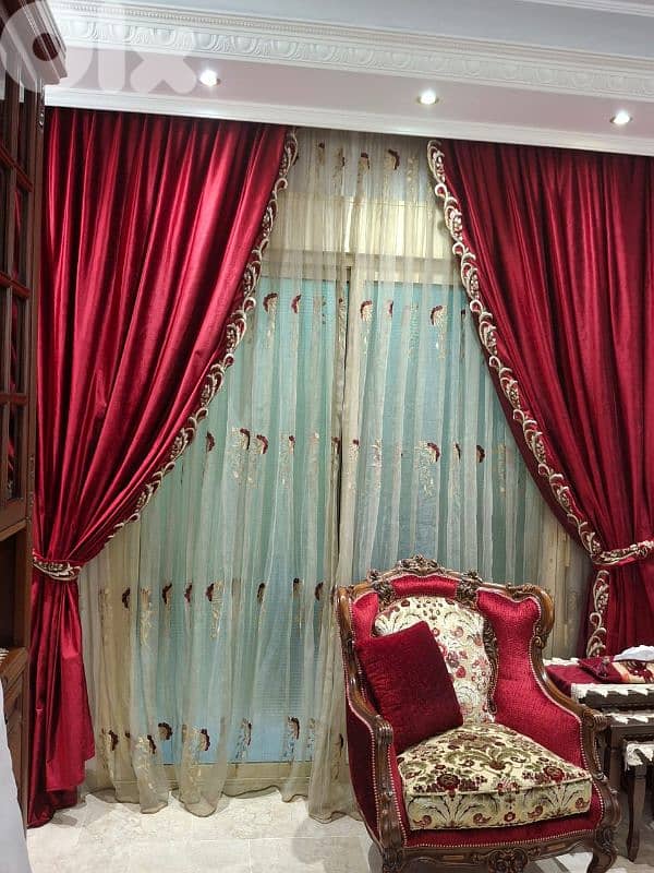 برداية عرض ٣ متر ارتفاع ٣ متر - فخمة جدا - نوعية ممتازة - ١٧٠ $ 2