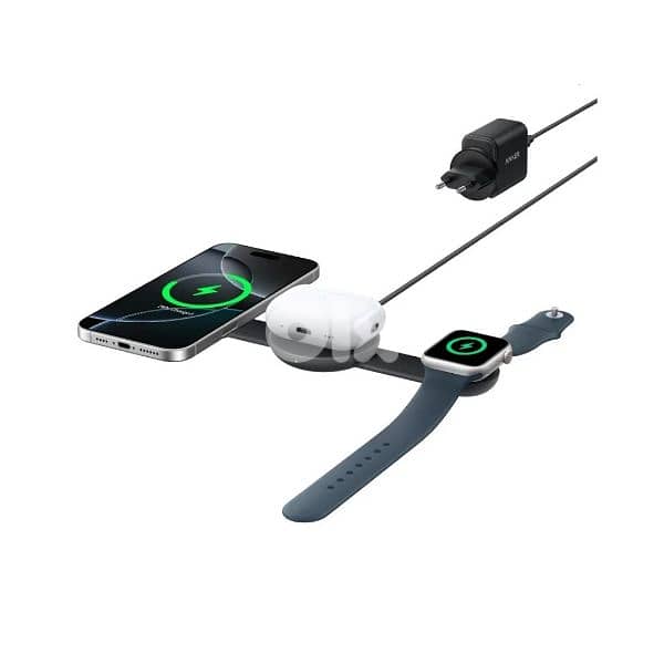 Anker magGo 3 in 1 Wireless Charging Station 0