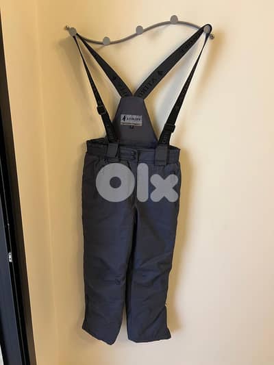 Boy Water Resistant Overall and Boot for snow -ثياب ثلج مع كفوف وجزمة