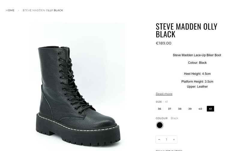 STEVE MADDEN RANGER BOOTS NEVER WORN 13