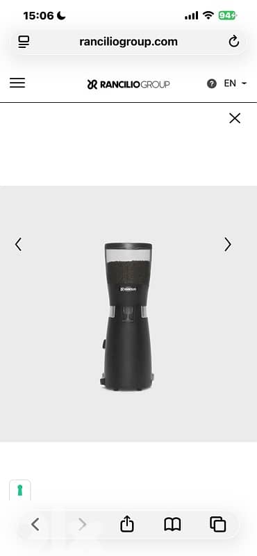 مكنة إكسبرس رانشيليو ليڤا 2024 شبه جديدة + مطحنة رانشيليو موديل 2025 7