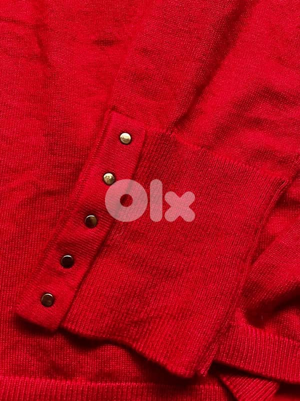 CALVEN KLEIN NEW V sweater IN TAG 3