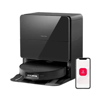 Roborock Saros 10 Robot Vacuum Cleaner & Empty Wash Fill Dock