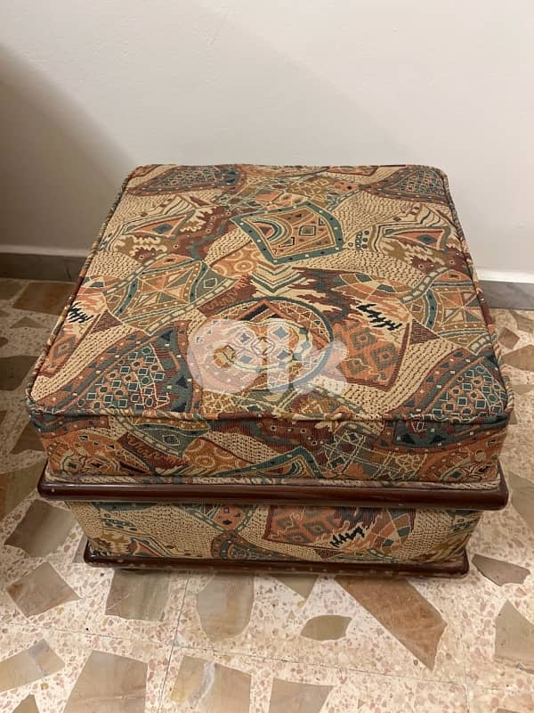 Beige Modern Patter Living Room Sofa SET 3