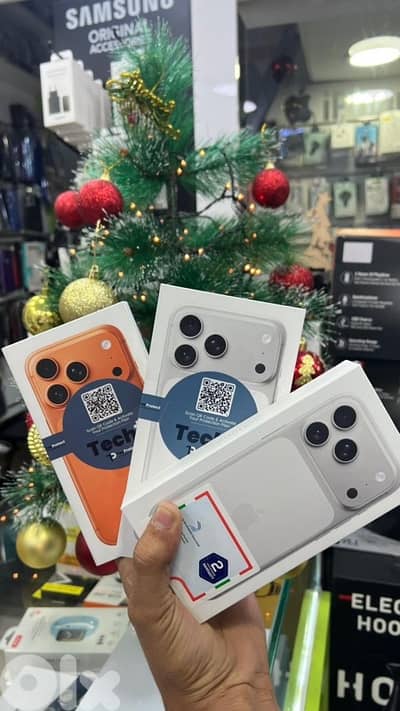 iphone 17 pro/pro max with apple warranty