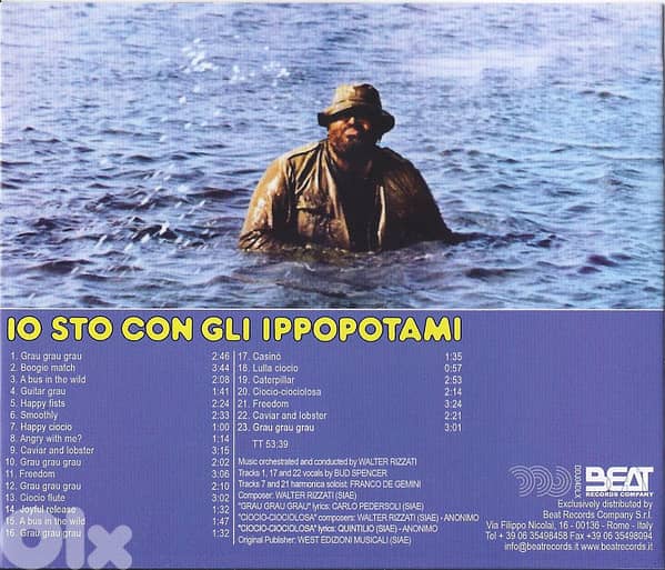 Io Sto Con Gli Ippopotami ( RARE CD ) 1