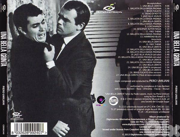 Una Bella Grinta (RARE Soundtrack) 1