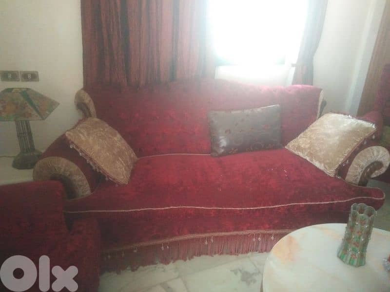 صالون و سفرة و قعدة و طاولة نص و كرسي هزاز 9