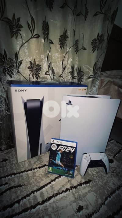 Playstation 5 (ps5) 825 Gb like new + Box + Fc 24