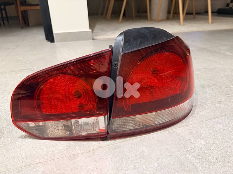Golf 6 GTI tail lights 1