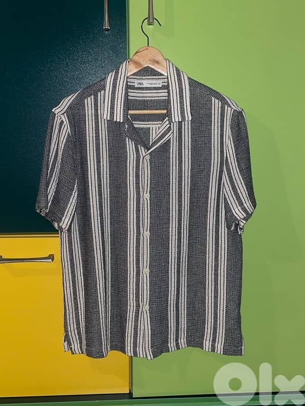 Zara Beach Shirt Men 2