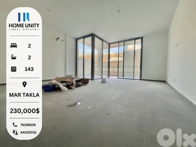 appartment with terrace for sale in new mar takla