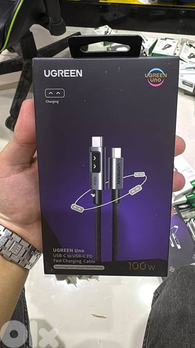 Ugreen Uno usb-c to usb-c 100w cable 1m