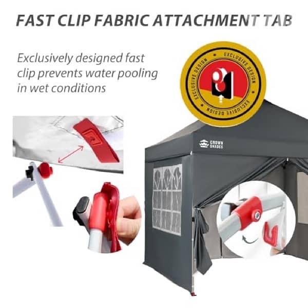 folding tent  with 4 shades 4