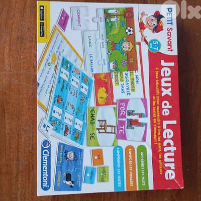 jeu éducatif 5 à 7 ans Clementoni