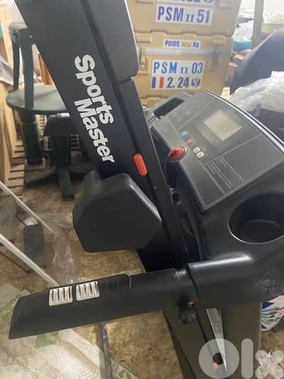 جهاز رياضي منزلي بحاله ممتازه محرك حصانين