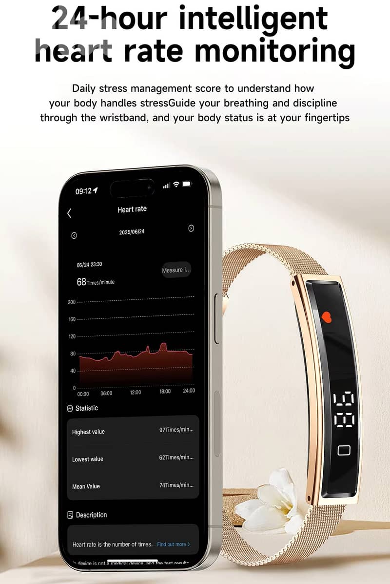 Ultra Slim & Light Weight SmartBand Watch 7
