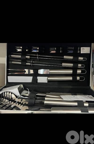 مجموعة ملاقط للطعام