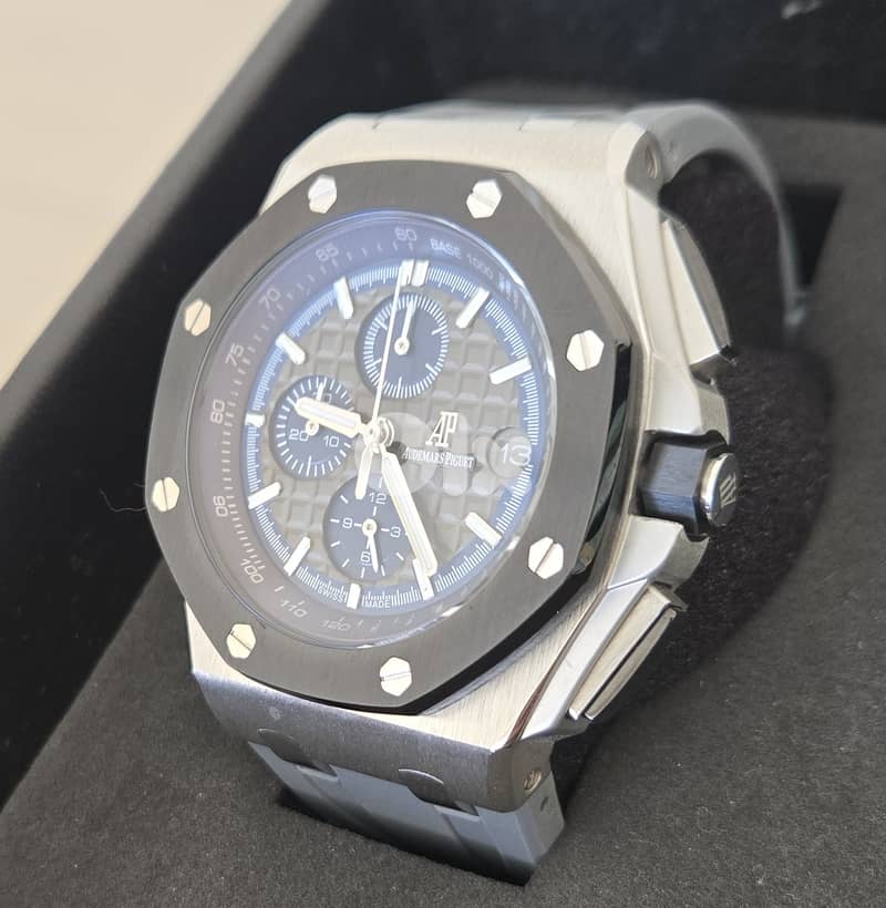 AP Royal Oak Watch Caliber 44mm Sapphire SS 1