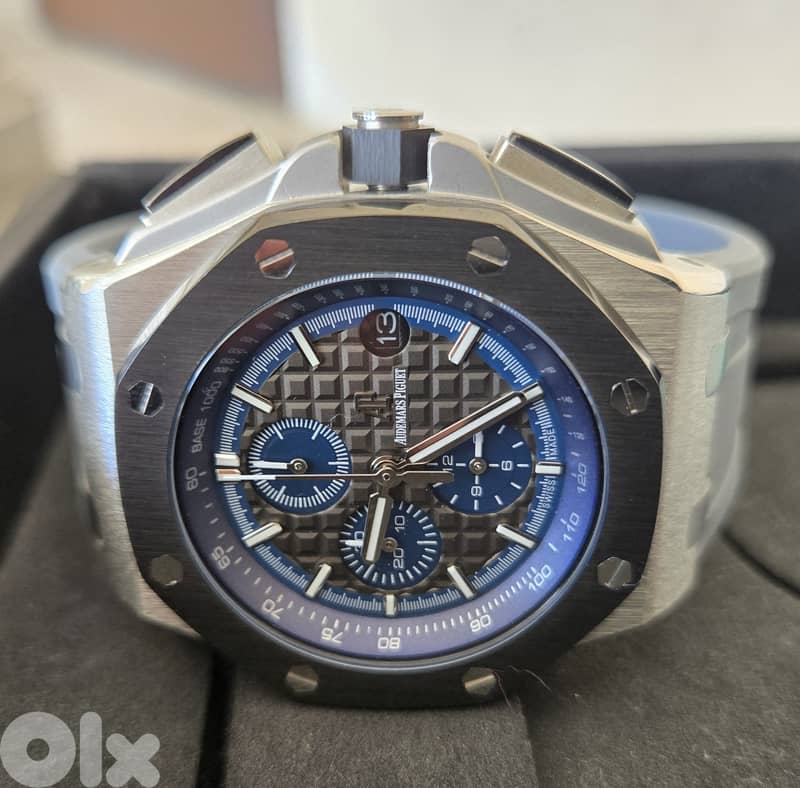 AP Royal Oak Watch Caliber 44mm Sapphire SS 4