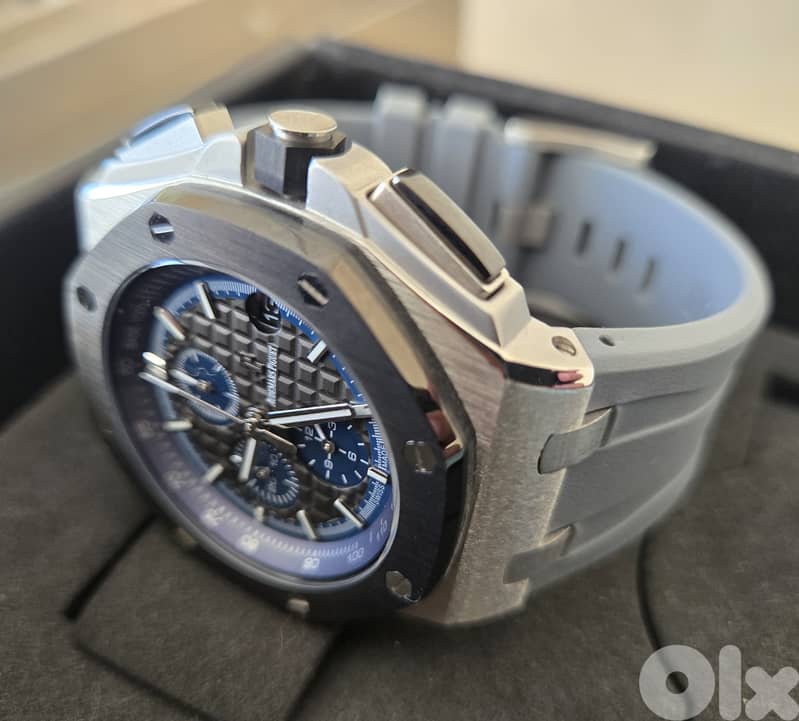 AP Royal Oak Watch Caliber 44mm Sapphire SS 5