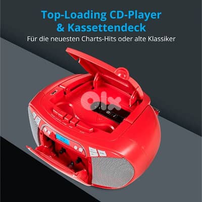 medion cd , cassette , radio , aux & usb