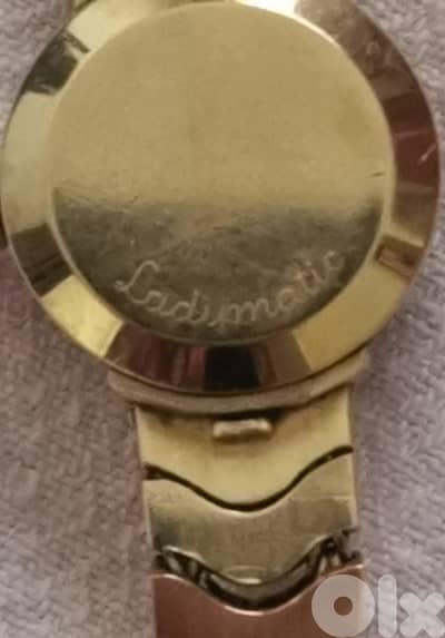 Gold Omega Ladymatic