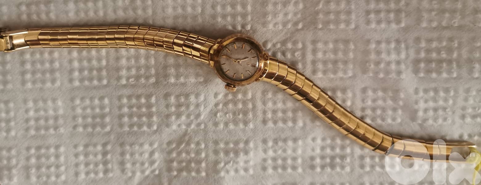 Gold Omega Ladymatic 2