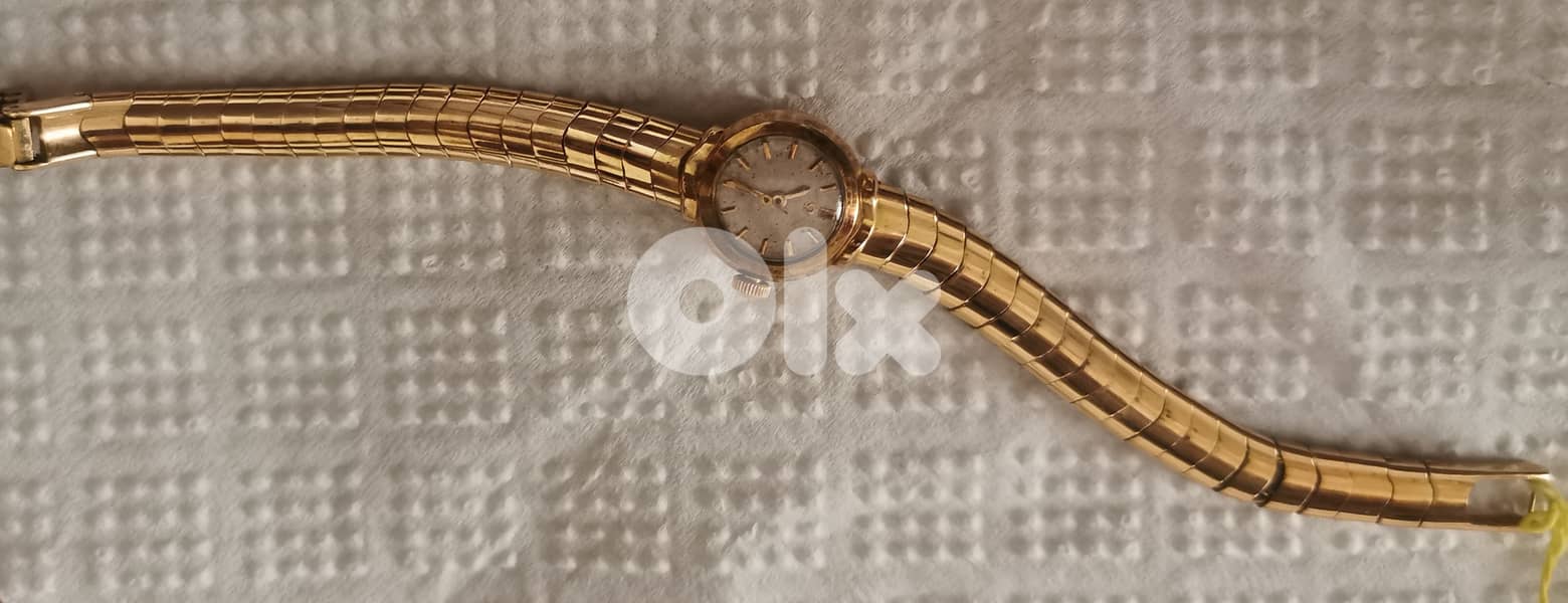 Gold Omega Ladymatic 4