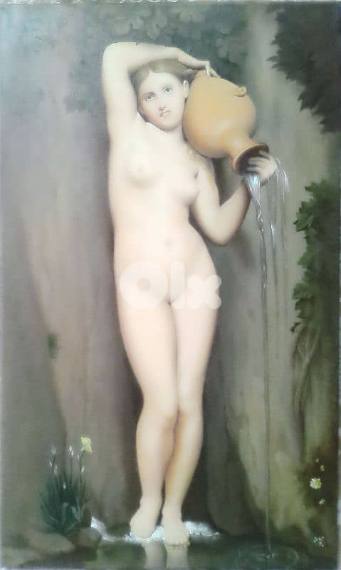 La Source after Ingres Oil painting 1