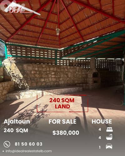 House for sale in Ajaltoun​ منزل للبيع في عجلتون