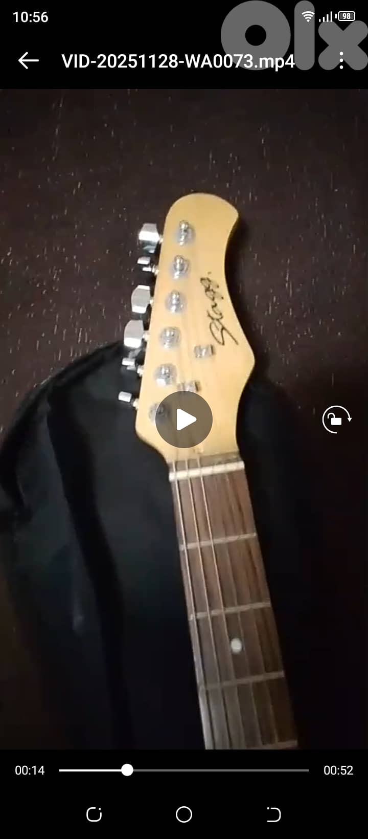 Stagg electric guitar + amplifier 1