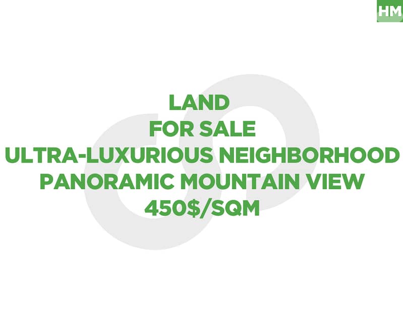 Panoramic Mountain View, prime area, Broumana/برمانا REF#HM130253 0