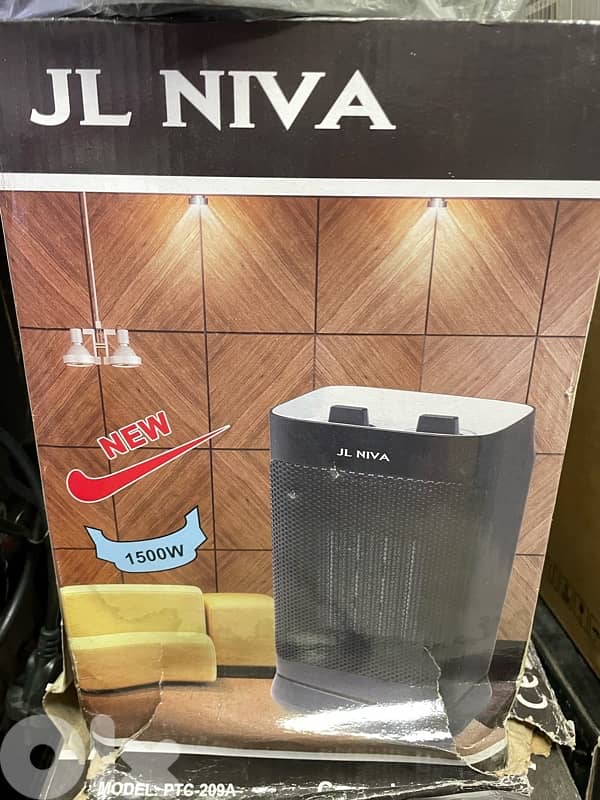 Fan heater and Ceramic fan heater 1