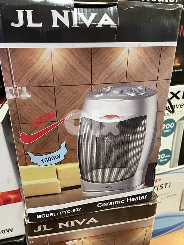 Fan heater and Ceramic fan heater 2