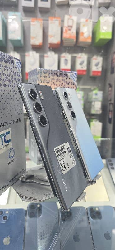 Tecno camon 40 pro 5g 256 gb 24 ram like new full box 1