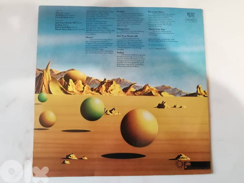 Manfred Mann's Earth Band – Messin' vinyl album 1