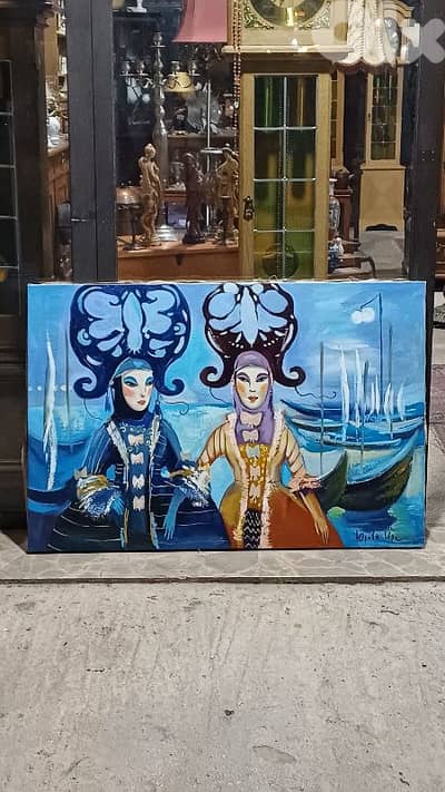 لوحة رسم زيتي روسيّة