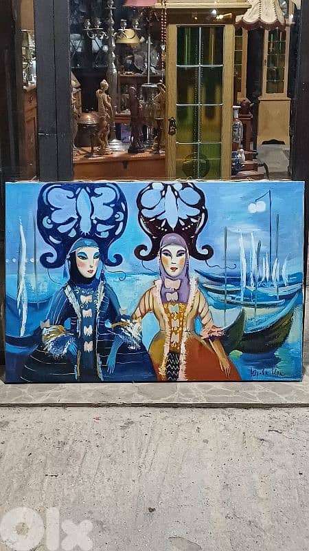 لوحة رسم زيتي روسيّة 2