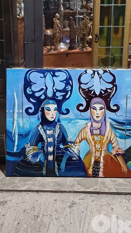 لوحة رسم زيتي روسيّة 3