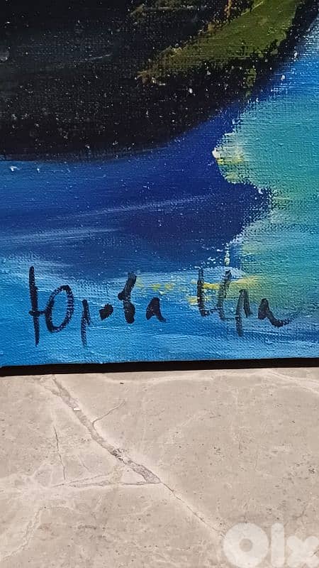 لوحة رسم زيتي روسيّة 7