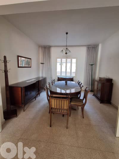 FURNISHED APARTMENT IN ACHRAFIEH PRIME (150SQ) 3 BEDROOMS , (ACR-1028)