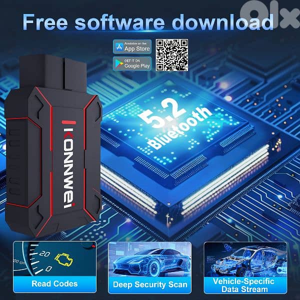 All System OBD2 Scanner سكانر (Original) 3